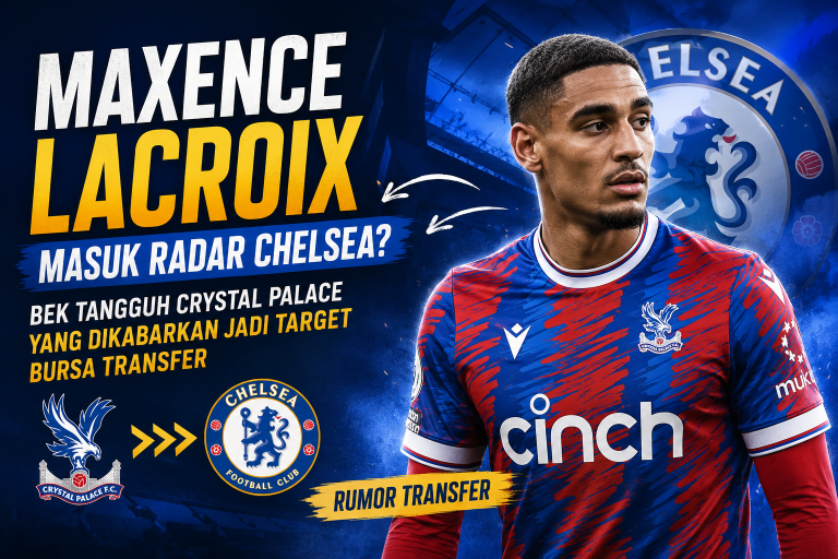 Maxence Lacroix dikabarkan masuk radar Chelsea pada bursa transfer musim panas usai tampil impresif bersama Crystal Palace.